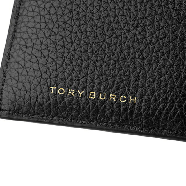新品 トリーバーチ TORY BURCH 2つ折り財布 カーター ブラック約 新品 トリーバーチ TORY BURCH 2つ折り財布 カーター ブラック約