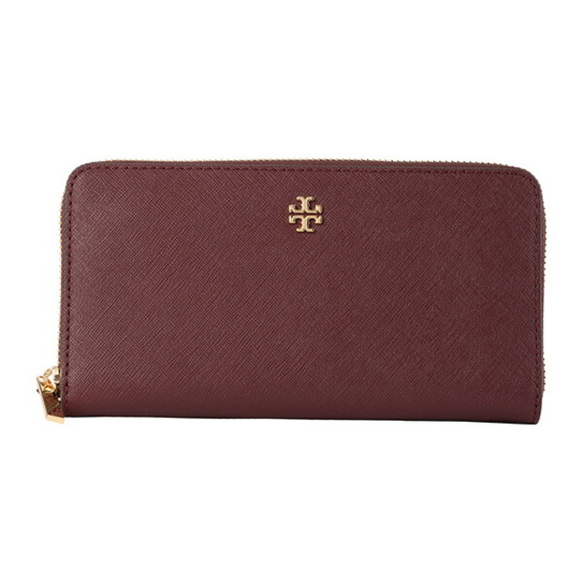 Tory Burch(トリーバーチ)の新品 トリーバーチ TORY BURCH 長財布 エマーソン ワインレッド 赤茶 レディースのファッション小物(財布)の商品写真