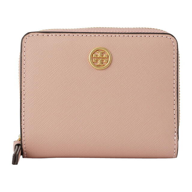 新品 トリーバーチ TORY BURCH 2つ折り財布 ロビンソン ピンクムーン