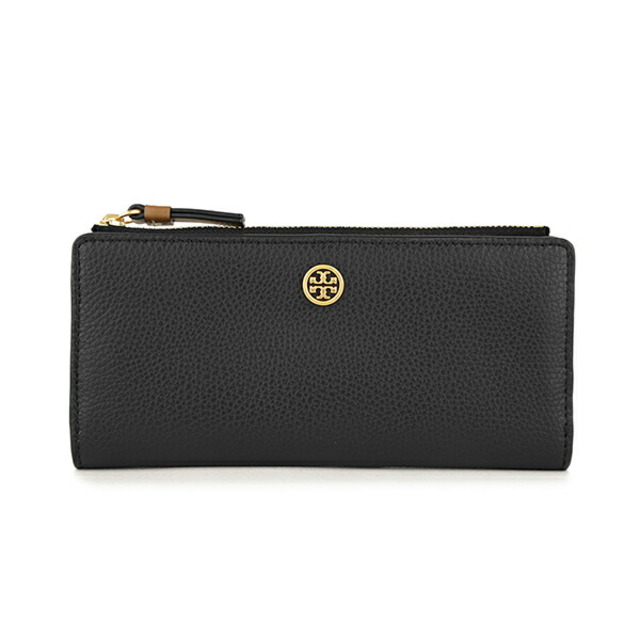 約H9×W19×D15本体重量新品 トリーバーチ TORY BURCH 長財布 ウォーカー ブラック 黒