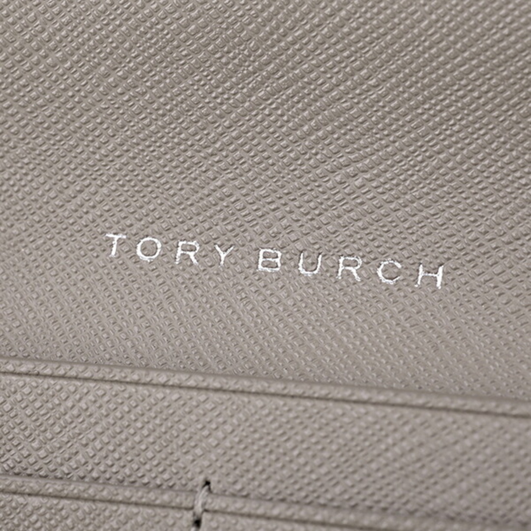 新品 トリーバーチ TORY BURCH 2つ折り財布 エマーソン グレーヘロン