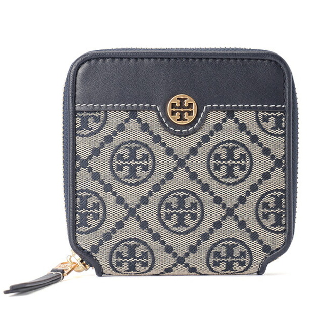 Tory Burch 新品正規品　折り財布　ジャガードレザー