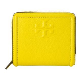 トリーバーチ(Tory Burch)の新品 トリーバーチ TORY BURCH 2つ折り財布 ティア イエロー 黄(財布)