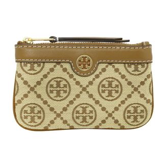 トリーバーチ(Tory Burch)の新品 トリーバーチ TORY BURCH カードケース Tモノグラム ライトブラウン ヘーゼル(名刺入れ/定期入れ)