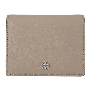 トリーバーチ(Tory Burch)の新品 トリーバーチ TORY BURCH 2つ折り財布 エマーソン グレージュ(財布)