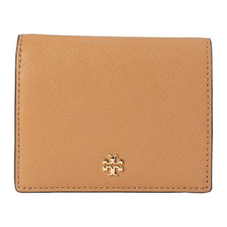 トリーバーチ(Tory Burch)の新品 トリーバーチ TORY BURCH 2つ折り財布 エマーソン ブラウン 茶(財布)