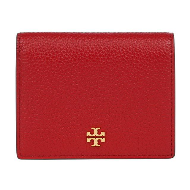 TORY BURCH ロビンソン  折り財布　レッド　赤色　ミニウォレット