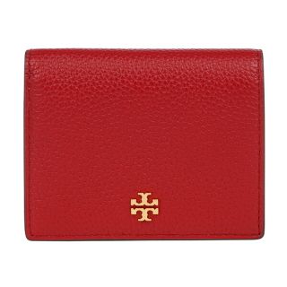 トリーバーチ(Tory Burch)の新品 トリーバーチ TORY BURCH 2つ折り財布 ブレイク トリーレッド/ティラミス(財布)