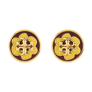 トリーバーチ(Tory Burch)の新品 トリーバーチ TORY BURCH ピアス キラ トリーゴールド/バーガンディマルチ(ピアス)