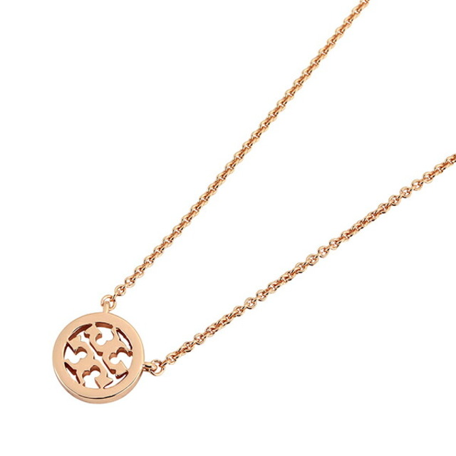 Tory Burch(トリーバーチ)の新品 トリーバーチ TORY BURCH ネックレス ミラー ローズゴールド/クリスタル レディースのアクセサリー(ネックレス)の商品写真