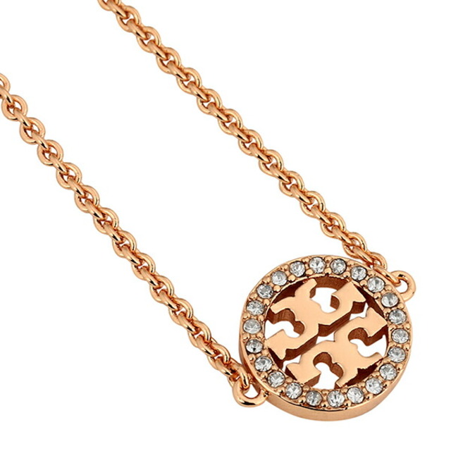 Tory Burch(トリーバーチ)の新品 トリーバーチ TORY BURCH ブレスレット ミラー ローズゴールド/クリスタル レディースのアクセサリー(ブレスレット/バングル)の商品写真