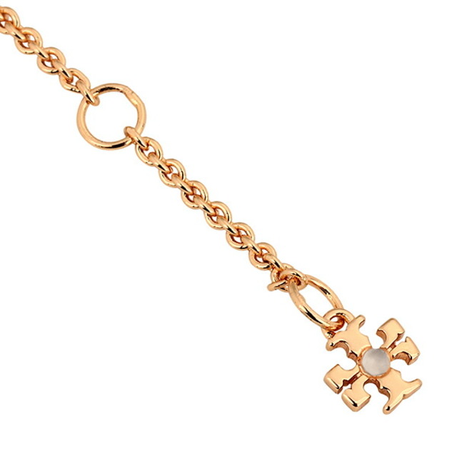 Tory Burch(トリーバーチ)の新品 トリーバーチ TORY BURCH ブレスレット ミラー ローズゴールド/クリスタル レディースのアクセサリー(ブレスレット/バングル)の商品写真