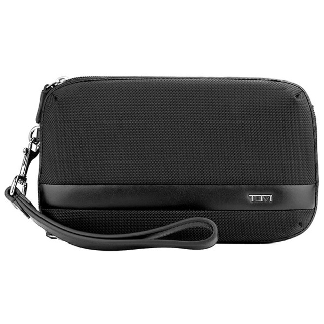 TUMI(トゥミ)の新品 トゥミ TUMI クラッチバッグ アルファ ブラック メンズのバッグ(セカンドバッグ/クラッチバッグ)の商品写真