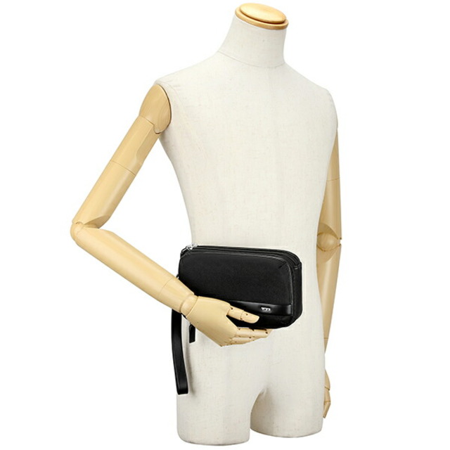 TUMI(トゥミ)の新品 トゥミ TUMI クラッチバッグ アルファ ブラック メンズのバッグ(セカンドバッグ/クラッチバッグ)の商品写真