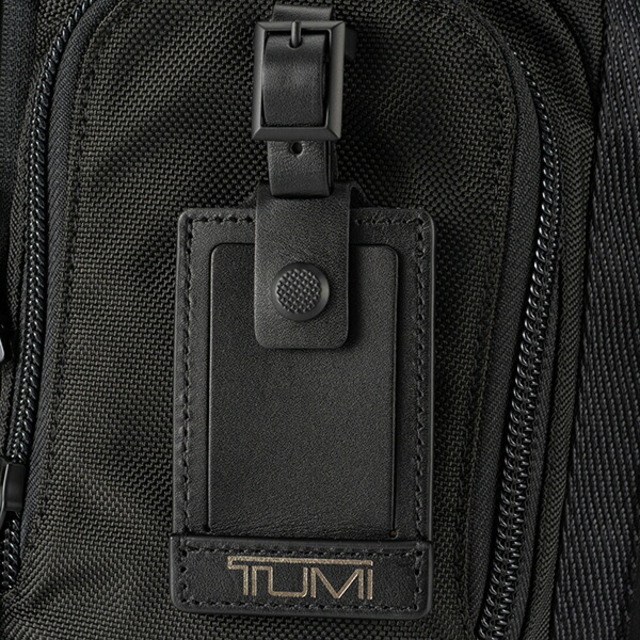 TUMI(トゥミ)の新品 トゥミ TUMI リュックサック アルファブラボー ブラック メンズのバッグ(バッグパック/リュック)の商品写真