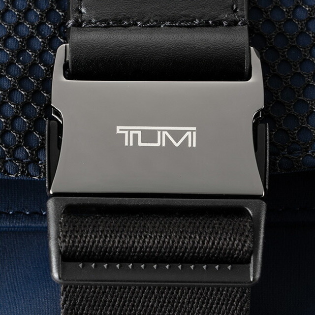 TUMI(トゥミ)の新品 トゥミ TUMI リュックサック ハリソン ネイビーメッシュ メンズのバッグ(バッグパック/リュック)の商品写真