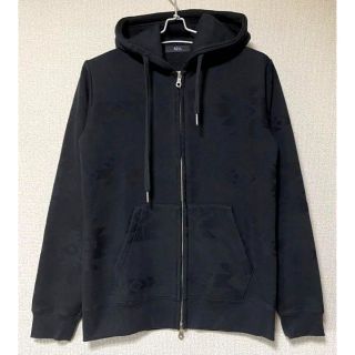 アズールバイマウジー(AZUL by moussy)のエスニックオルテガあったか裏起毛パーカーフリースフルジップジップアップトレーナー(パーカー)