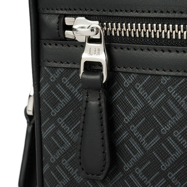 Dunhill(ダンヒル)の新品 ダンヒル dunhill ショルダーバッグ シグネチャー コレクション ブラック メンズのバッグ(ショルダーバッグ)の商品写真