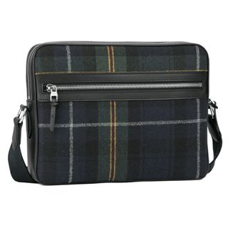 ダンヒル(Dunhill)の新品 ダンヒル dunhill ショルダーバッグ ボストンタータン ダークグリーン 緑(ショルダーバッグ)