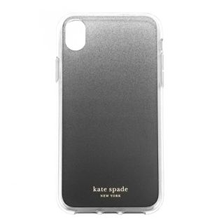 ケイトスペードニューヨーク(kate spade new york)の新品 ケイトスペード kate spade スマートフォンケース GLITTER OMBRE ブラック(iPhoneケース)