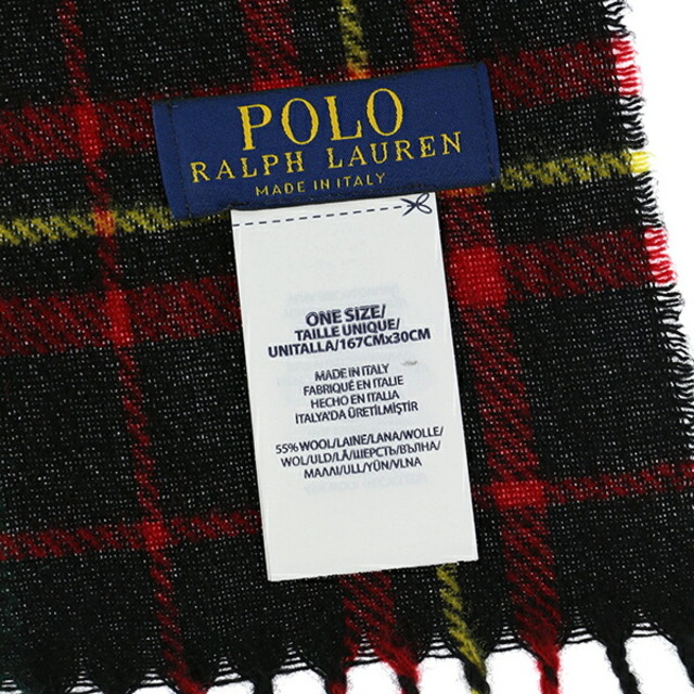 POLO RALPH LAUREN(ポロラルフローレン)の新品 ポロ ラルフローレン POLO RALPH LAUREN マフラー・ストール TARTAN SCARF レディースのファッション小物(マフラー/ショール)の商品写真