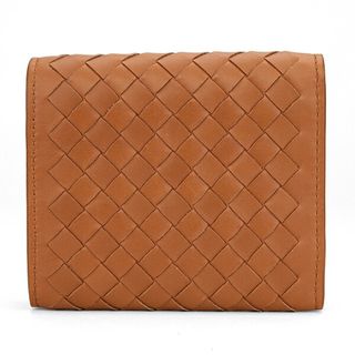 ボッテガヴェネタ(Bottega Veneta)の新品 ボッテガヴェネタ BOTTEGA VENETA 3つ折り財布 3つ折りウォレット ブラウン(折り財布)