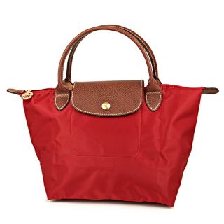 ロンシャン(LONGCHAMP)の新品 ロンシャン LONGCHAMP ハンドバッグ ル プリアージュ TOP-HANDLE Sサイズ レッド 赤(ハンドバッグ)