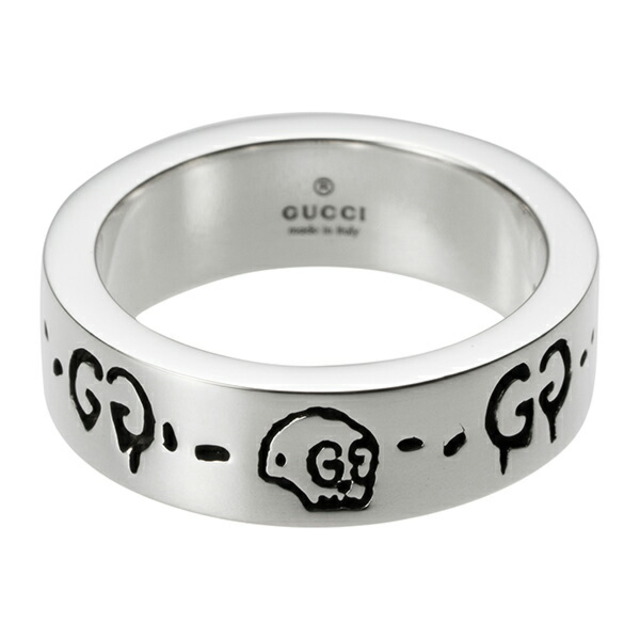 Gucci(グッチ)の新品 グッチ GUCCI リング グッチゴースト アルジェント ＃10 レディースのアクセサリー(リング(指輪))の商品写真