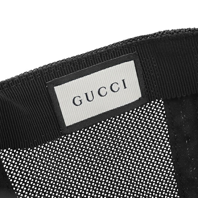 Gucci(グッチ)の新品 グッチ GUCCI キャップ GG ナイロン ブラック BLACK Sサイズ レディースの帽子(キャップ)の商品写真