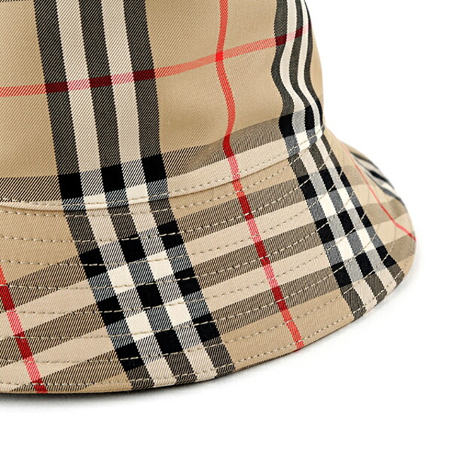 BURBERRY(バーバリー)の新品 バーバリー BURBERRY キャップ BUCKET HAT アーカイブベージュ ARCHIVE BEIGE Mサイズ レディースの帽子(キャップ)の商品写真