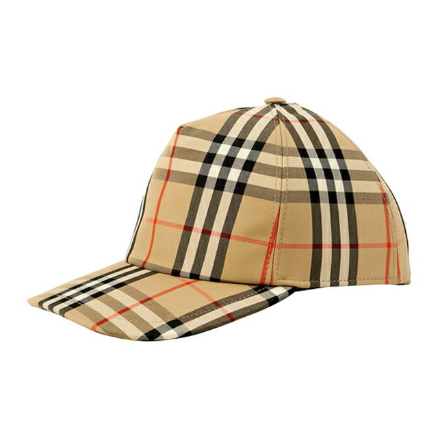 BURBERRY(バーバリー)の新品 バーバリー BURBERRY キャップ チェックキャップ アーカイブベージュ ARCHIVE BEIGE Sサイズ レディースの帽子(キャップ)の商品写真