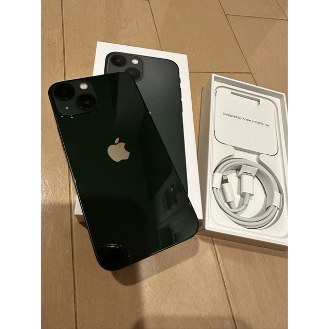 iPhone13 mini グリーン 128G au版SIMフリー ほぼ新品