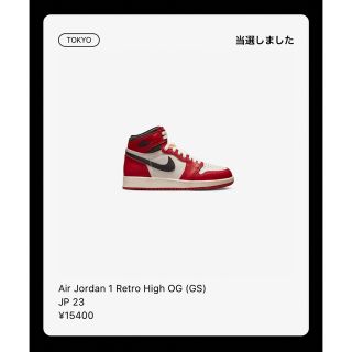 ナイキ(NIKE)のNike GS Air Jordan 1 High OG(スニーカー)