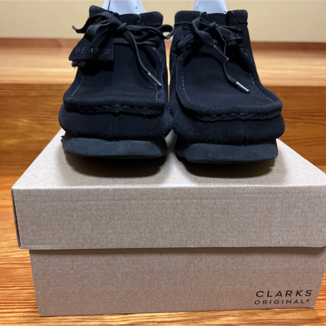 BEAMS(ビームス)のClarks×BEAMS 別注ワラビー　GORE-TEX（R）ブラック（9） メンズの靴/シューズ(ブーツ)の商品写真