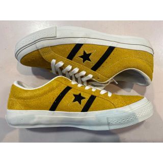 コンバース(CONVERSE)のコンバース STAR&BARS ジャックスター GOLD 25センチ 新品(スニーカー)