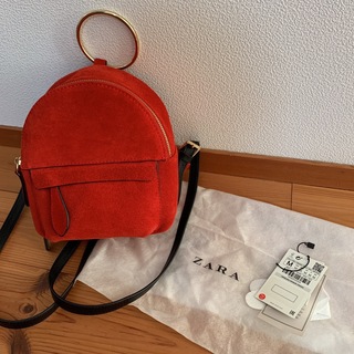 ザラ(ZARA)のZARA レザー　ミニリュック(リュック/バックパック)