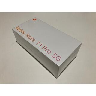 Redmi Note 11 Pro 5G Graphite Gray 新品未開封(スマートフォン本体)