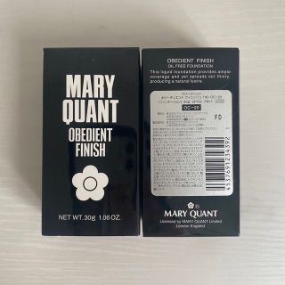 マリークワント(MARY QUANT)のマリークヮント オビーディエント フィニッシュ OC-20 ファンデーション(ファンデーション)