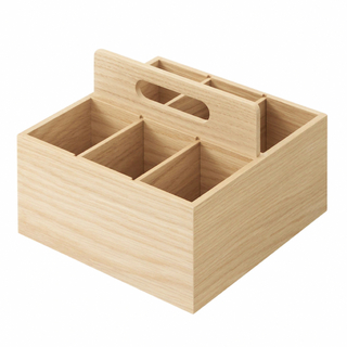 ムジルシリョウヒン(MUJI (無印良品))の無印良品木製ツールボックス(小物入れ)