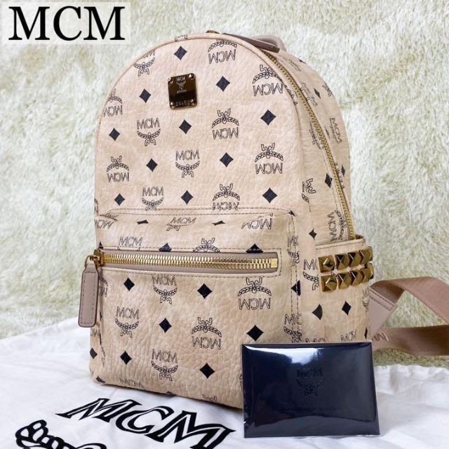 新作入荷中 MCM(エムシーエム) リュック バックパック スタッズ