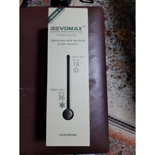 revomax2 ブラック (950ml) レボマックス2 真空断熱ボトル(水筒)