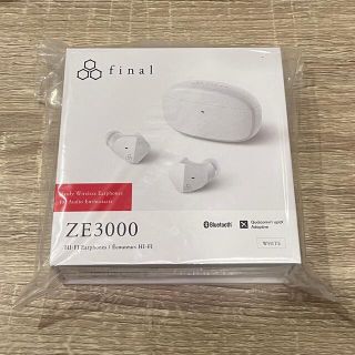 final ze3000 未使用新品(ヘッドフォン/イヤフォン)