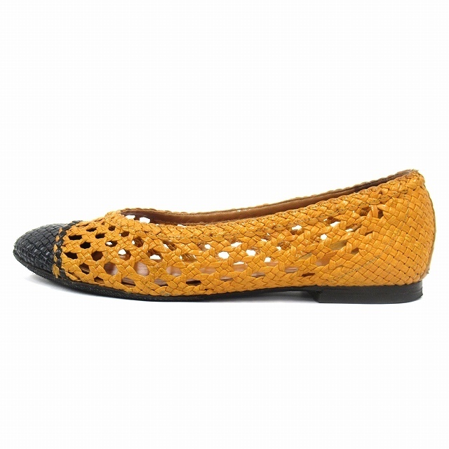 ドリスヴァンノッテン DRIES VAN NOTEN レザー フラット シューズ ...
