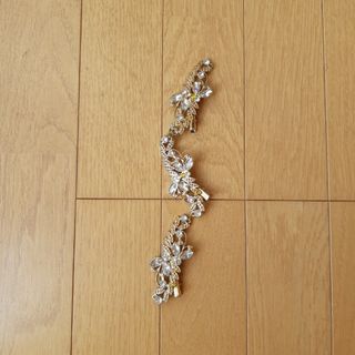 クレアーズ(claire's)のクレアーズ　ヘアーアクセサリー　ピン　ラインストーン　結婚式(バレッタ/ヘアクリップ)