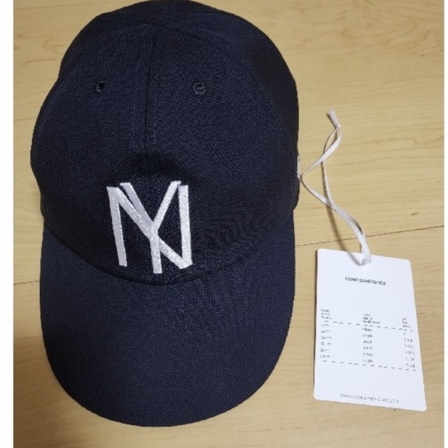 COMESANDGOES(カムズアンドゴーズ)のcomesandgoes 22AW nybyc 1935 cap NAVY メンズの帽子(キャップ)の商品写真