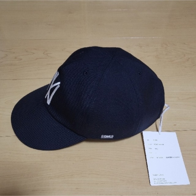 COMESANDGOES(カムズアンドゴーズ)のcomesandgoes 22AW nybyc 1935 cap NAVY メンズの帽子(キャップ)の商品写真