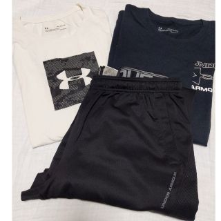 アンダーアーマー(UNDER ARMOUR)のアンダーアーマー　トレーニングズボン　Tシャツ　トップス　まとめてセット(Tシャツ/カットソー(半袖/袖なし))