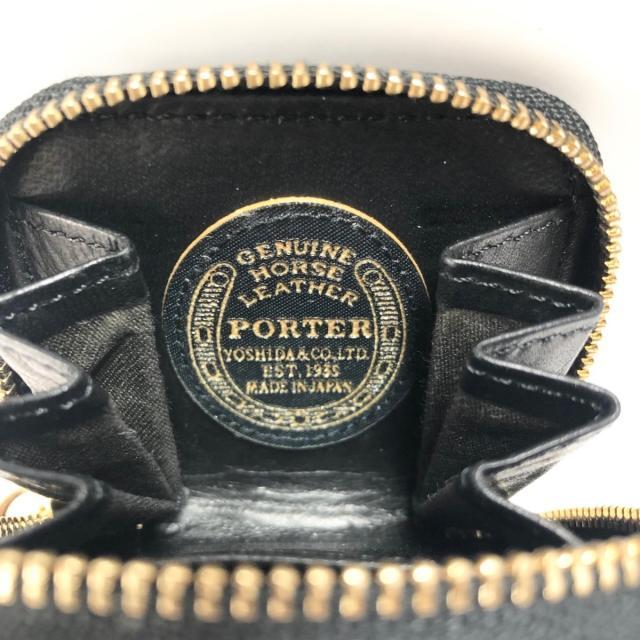 PORTER(ポーター)のポーター コインケース - 黒 レザー レディースのファッション小物(コインケース)の商品写真