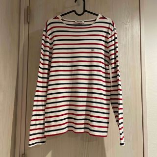 トミーヒルフィガー(TOMMY HILFIGER)のTOMMY HILFIGER DENIM トミー　長袖ボーダー(Tシャツ/カットソー(七分/長袖))