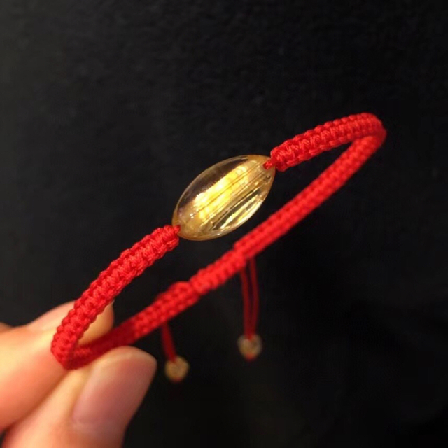 天然】タイチンルチルクオーツ ブレスレット 1.8g アクセサリー